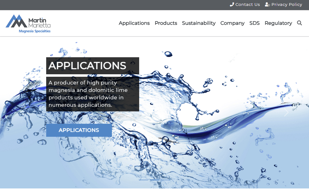 Magnesia Specialties screenshot